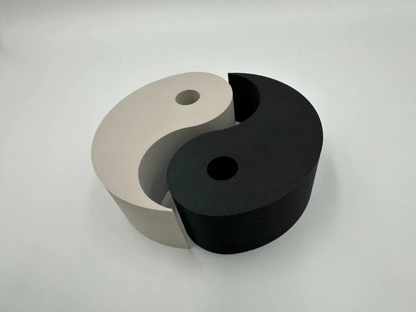 Bộ giá đỡ cửa Yin & Yang dễ in 3D - Image 2