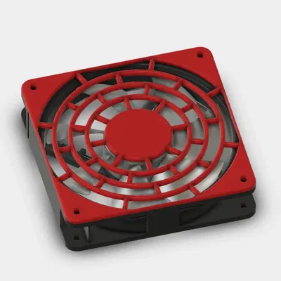 Nắp quạt 120mm với thiết kế lưới độc đáo