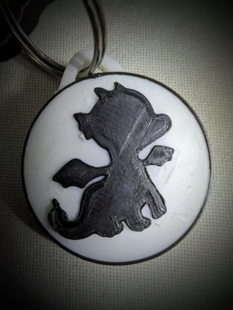 Móc khóa rồng dễ thương dành cho người yêu động vật - Image 1