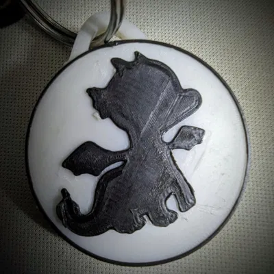 Móc khóa rồng dễ thương dành cho người yêu động vật