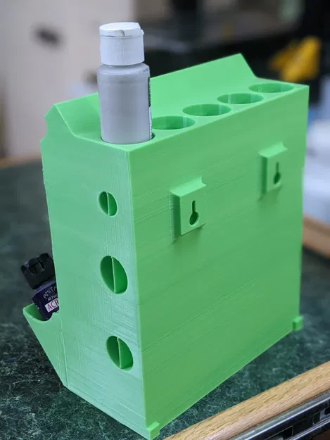 Giá đỡ chai sơn 2oz, chứa được 25 chai - Image 2