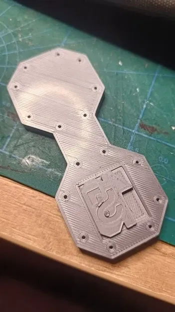 Mẫu template da cho móc khóa với logo có thể thay đổi - Image 1