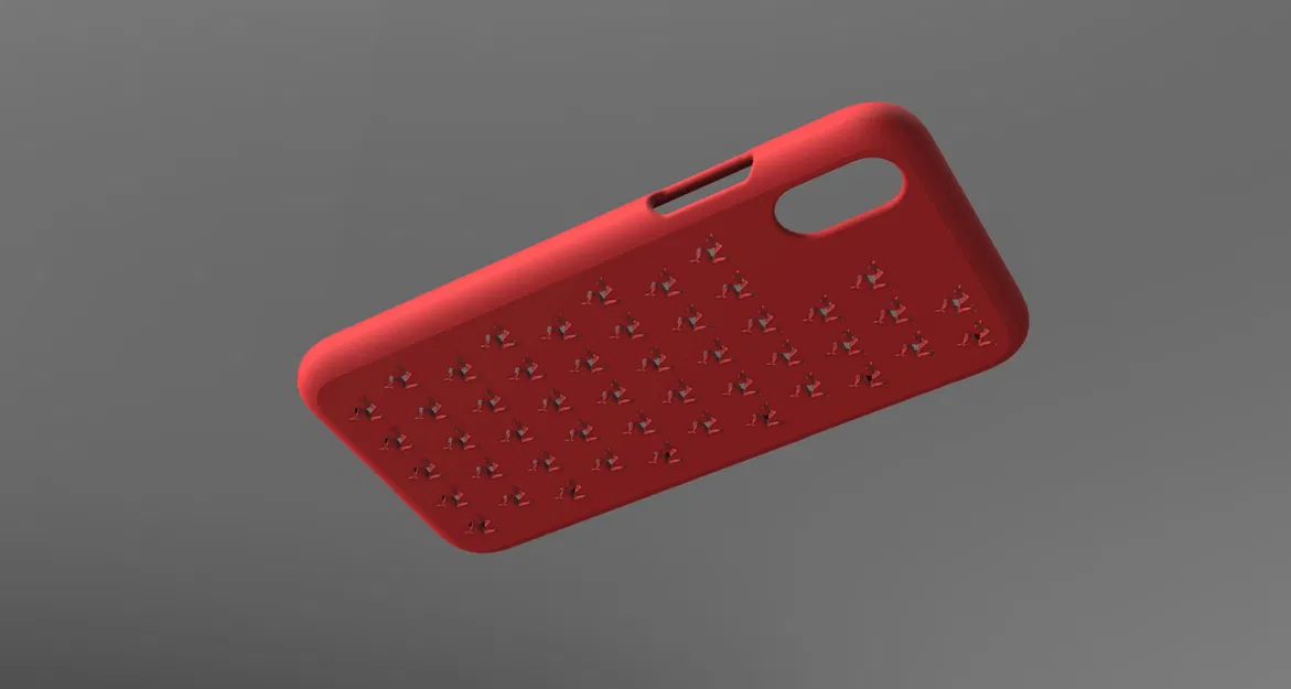 Ốp lưng iPhone XS với họa tiết Triskelion Manx - Image 3