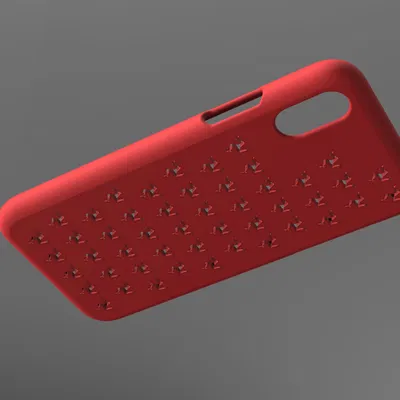 Ốp lưng iPhone XS với họa tiết Triskelion Manx