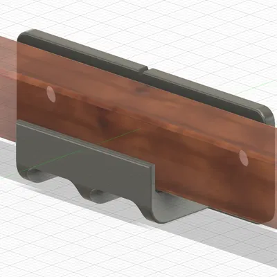 Giá treo khung tranh gỗ lắp tường có thể điều chỉnh