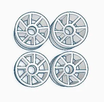 Bộ vành xe LEGO cho xe đua Speed Champions - Image 4