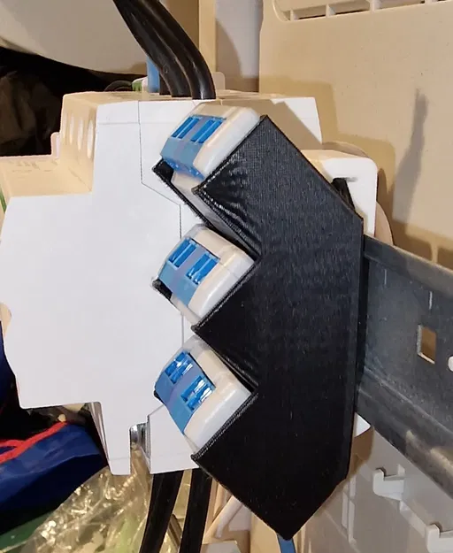 Giá đỡ Din Rail cho ba Shelly Mini - Image 3