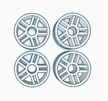 Bộ vành xe LEGO cho xe đua Speed Champions - Image 9