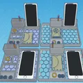 Khay đựng đồ đa năng hình lục giác với giá đỡ điện thoại - Thumbnail 5