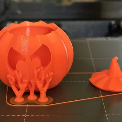 Đèn bí ngô Halloween kiểu Jack-O'-Lantern