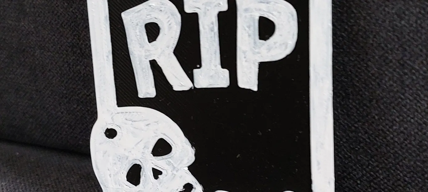 Bảng đá trang trí Halloween cho nghĩa trang - Image 1