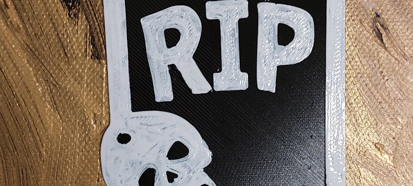 Bảng đá trang trí Halloween cho nghĩa trang - Image 2