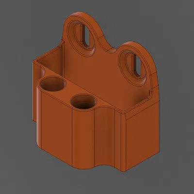 Giá đỡ công cụ làm mịn cho IKEA Skadis - Biến thể T-Clip