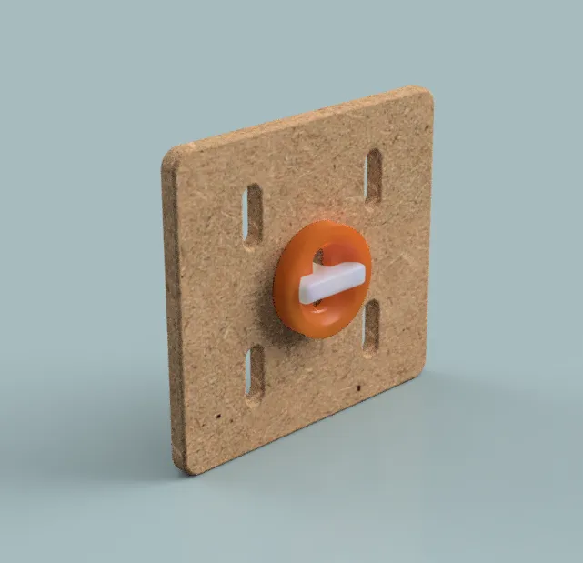 Kẹp mini Skadis T-Clip - thiết kế parametric - Image 1