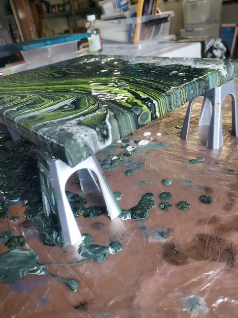 Giá đỡ đổ màu cho canvas với chiều cao điều chỉnh - Image 2