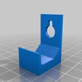 Giá treo Ikea Ribba phiên bản 2 in 3D nằm ngang - Thumbnail 4