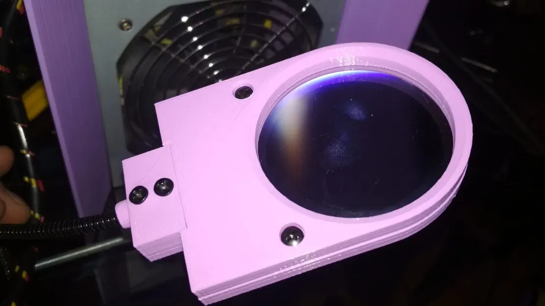 Giá đỡ kính lúp làm việc với đèn LED và chân xoay - Image 1