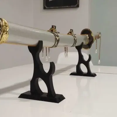 Giá đỡ đôi cho katana trang trí nội thất