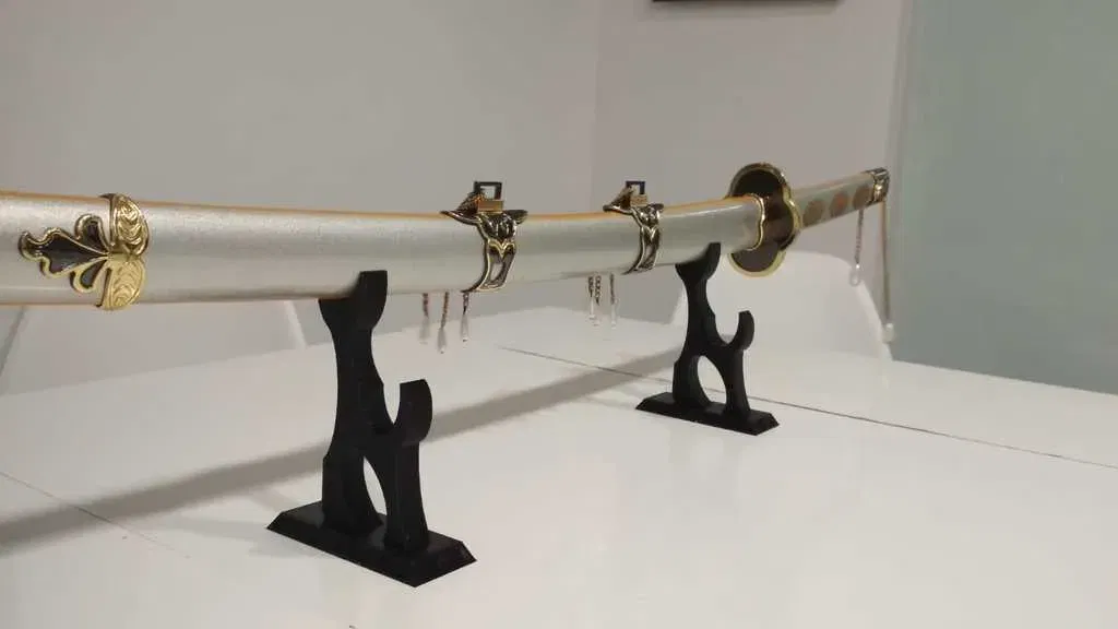 Giá đỡ đôi cho katana trang trí nội thất - Image 3