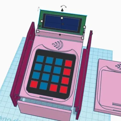Mô-đun giao diện người dùng Arduboard với bàn phím 4x4 và hỗ t...
