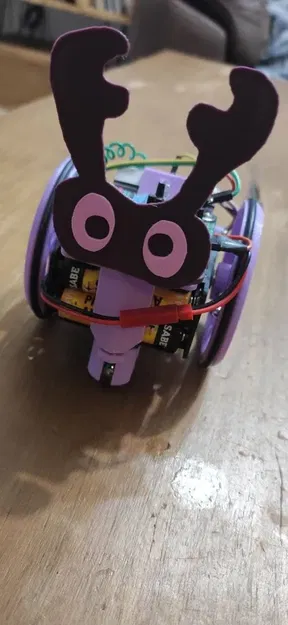 Đầu của mô hình robot Escornabot dễ thương - Image 2