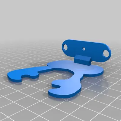 Đầu của mô hình robot Escornabot dễ thương