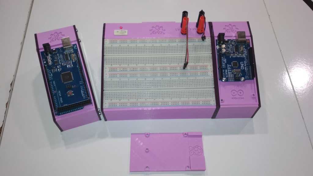 Giá đỡ mô-đun cho Arduboard và Breadboard - Image 3