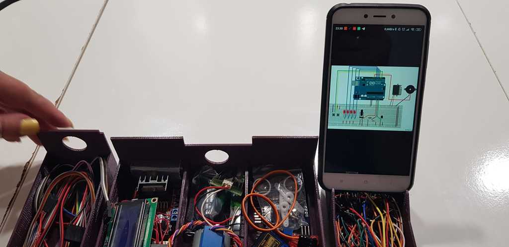 Giá đỡ mô-đun cho Arduboard và Breadboard - Image 6