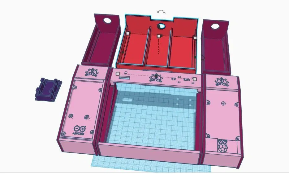 Giá đỡ mô-đun cho Arduboard và Breadboard - Image 8