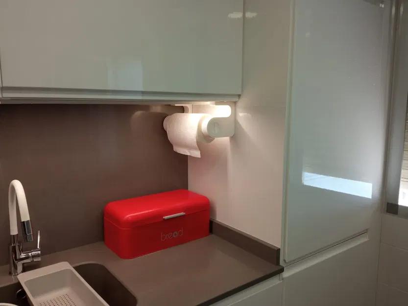 Giá đỡ khăn giấy không cần vít cho bếp - Image 3