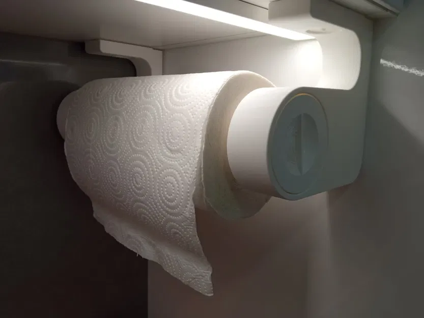 Giá đỡ khăn giấy không cần vít cho bếp - Image 5