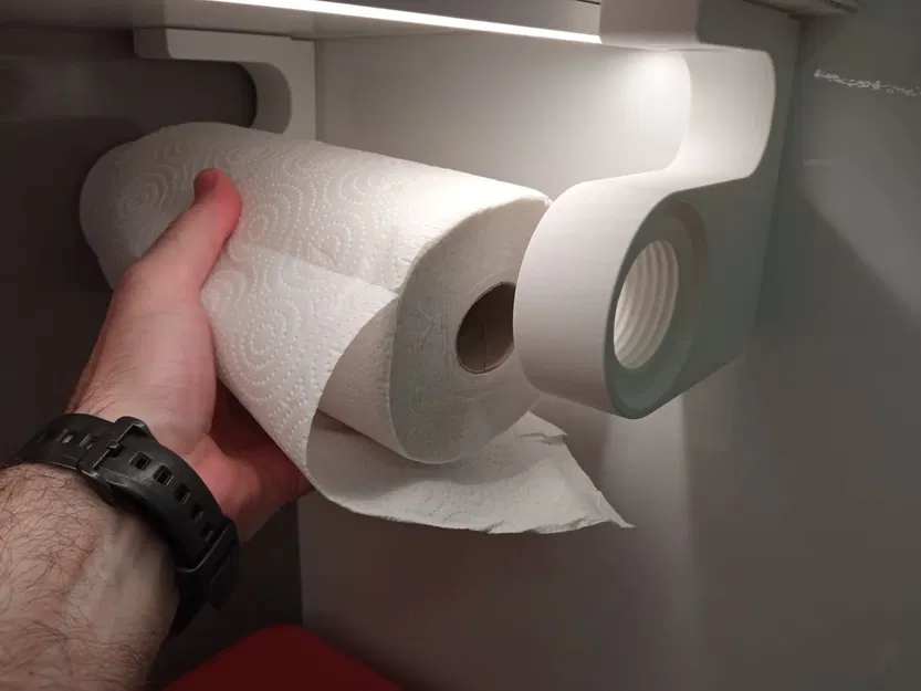 Giá đỡ khăn giấy không cần vít cho bếp - Image 7