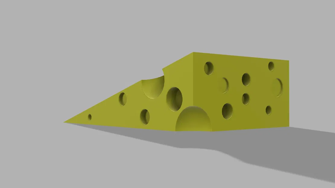 Kẹp cửa hình phô mai với dấu cắn độc đáo - Image 3