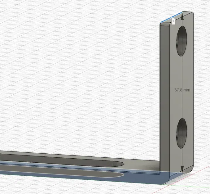 Góc điều chỉnh với lỗ dọc 99mm*38mm*16mm dày 2.5mm - Image 3