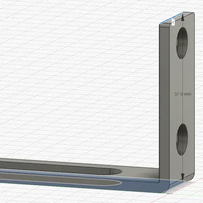 Góc điều chỉnh với lỗ dọc 99mm*38mm*16mm dày 2.5mm