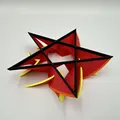 Hoa lửa ngũ giác trang trí - Thumbnail 2