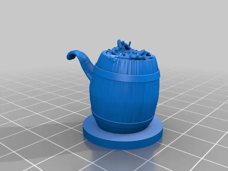 Mô hình Mimic thùng dưa chua trong trò chơi dnd - Image 2