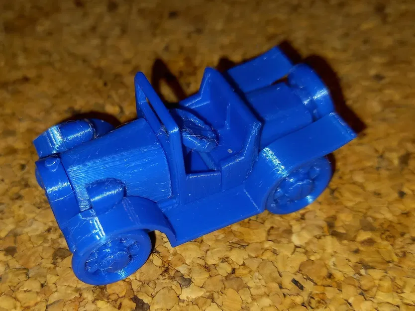 Mô hình ô tô mini Ford-T lắp ráp từ các chi tiết - Image 1