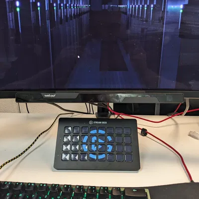 Giá đỡ Tobii eyeX cho màn hình cong 1800R