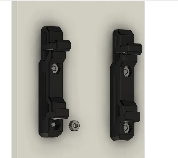 Kẹp DIN Voron cho đai ốc và vít M3 - Image 1