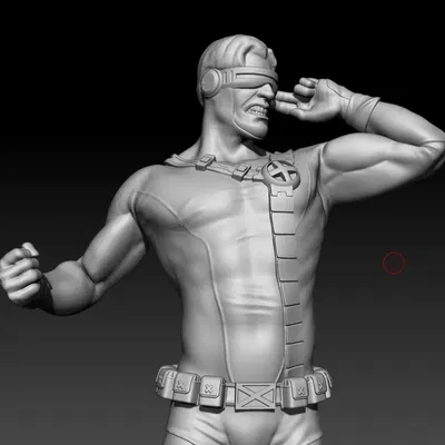 Tượng đầu Cyclops với chiều cao 10 cm