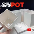 Chậu trồng cây trong nhà Quad cho hộp trồng mini (30x30) - Thumbnail 1