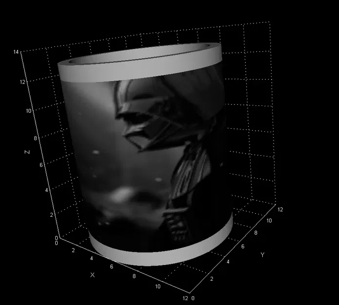 Đèn lithophanie Star Wars hình Darth Vader - Image 1