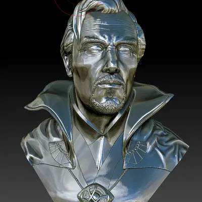 Tượng bán thân Dr Strange nghệ thuật và thiết kế