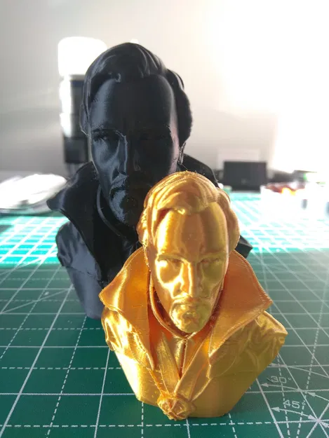 Tượng bán thân Dr Strange nghệ thuật và thiết kế - Image 3