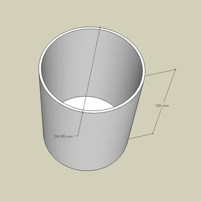 Cốc đánh răng đơn giản cho nhà tắm