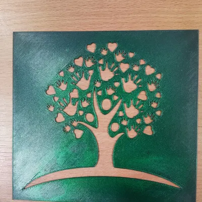 Mẫu khuôn để phun màu lên vải textile