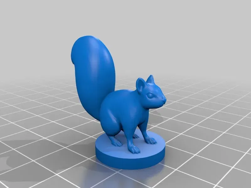 Đồ chơi mô hình sóc dễ thương cho trò chơi ngoài trời - Image 2