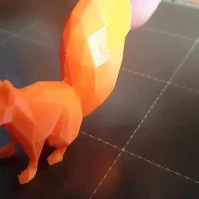 Nhân vật sóc low poly nghệ thuật và thiết kế