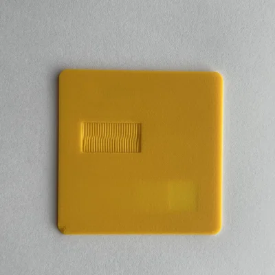 Mẫu màu filament kích thước 6x6 cho máy in 3D